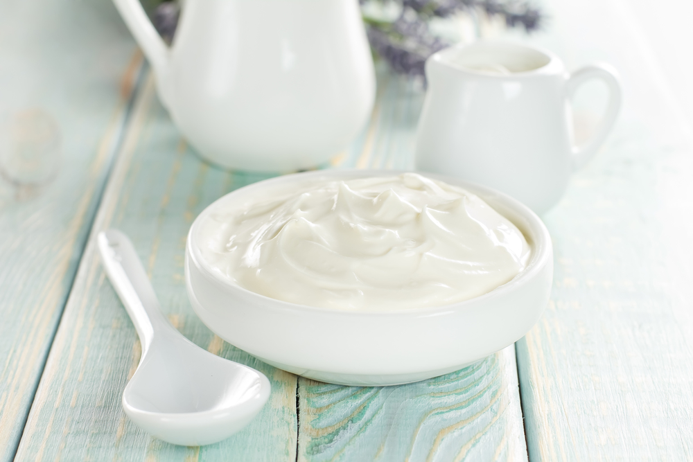  Сметана термостатная из козьих сливок 200 гр.