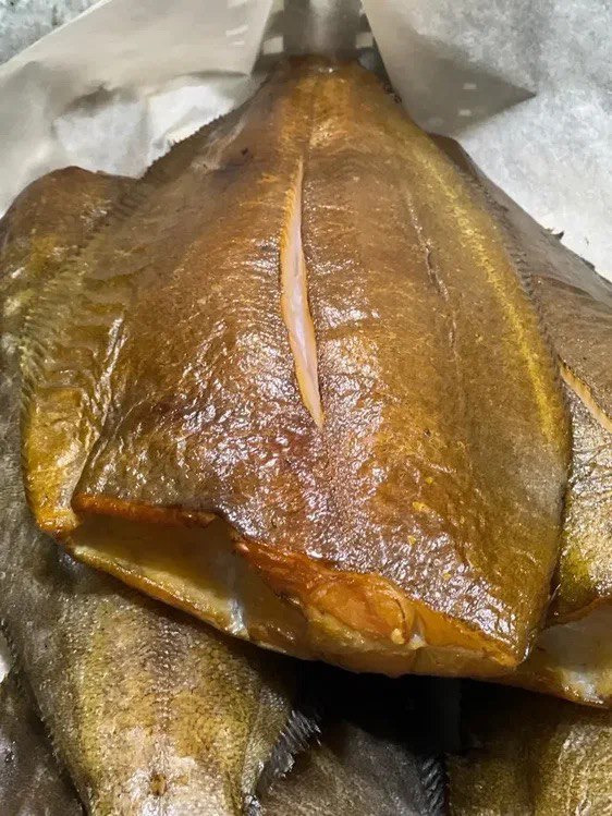  Палтус горячего копчения